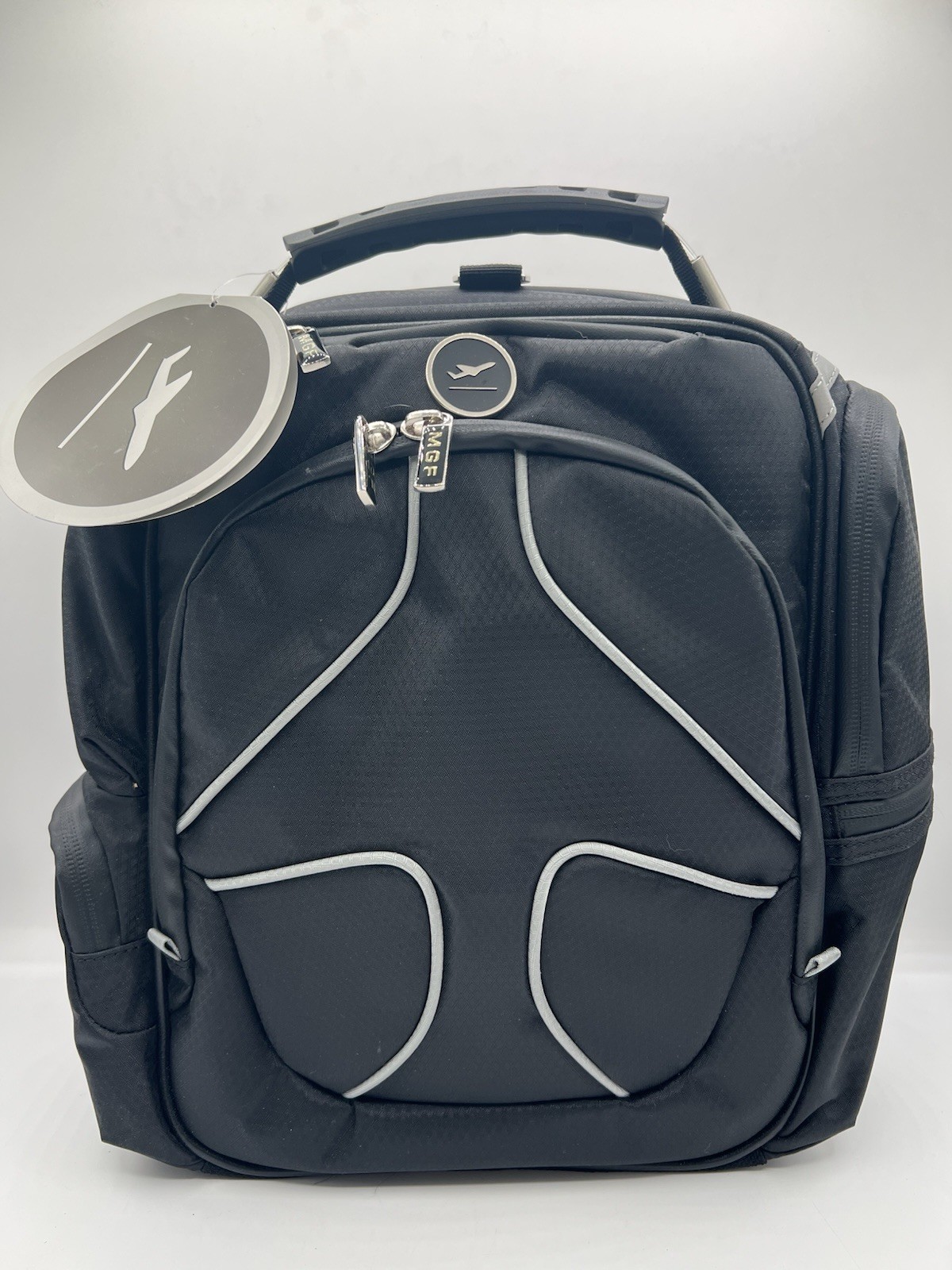 MyGoFlight Aviation Flight Backpack Pilot Headset Gear Bag Black New w/ Tags