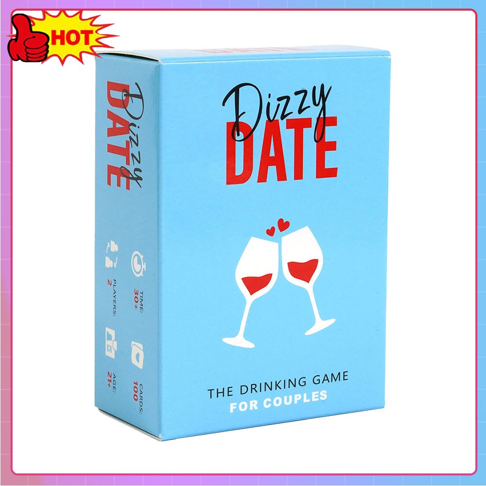 Dizzy Date - the Card Game for Couples, Date Nights, Game Nights, and Parties CW