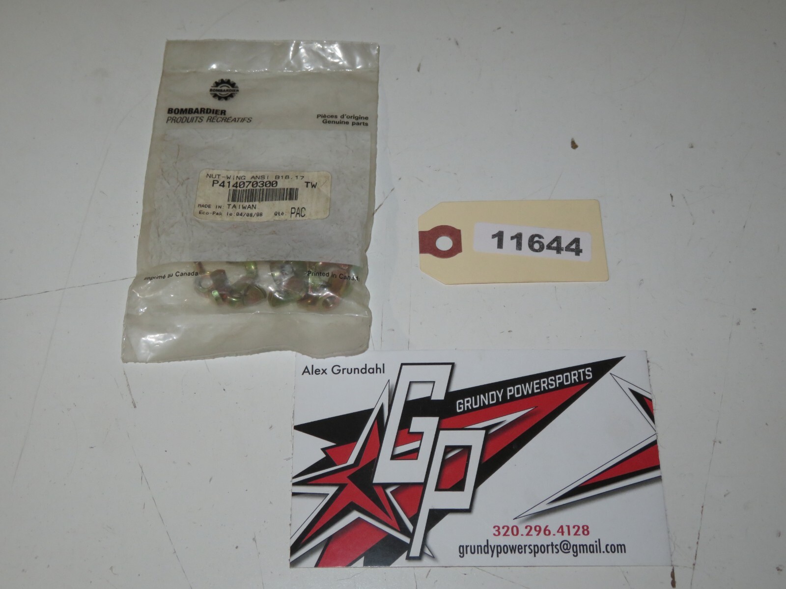 Ski-Doo - New OEM Wing Nut Qty 10 - 414070300
