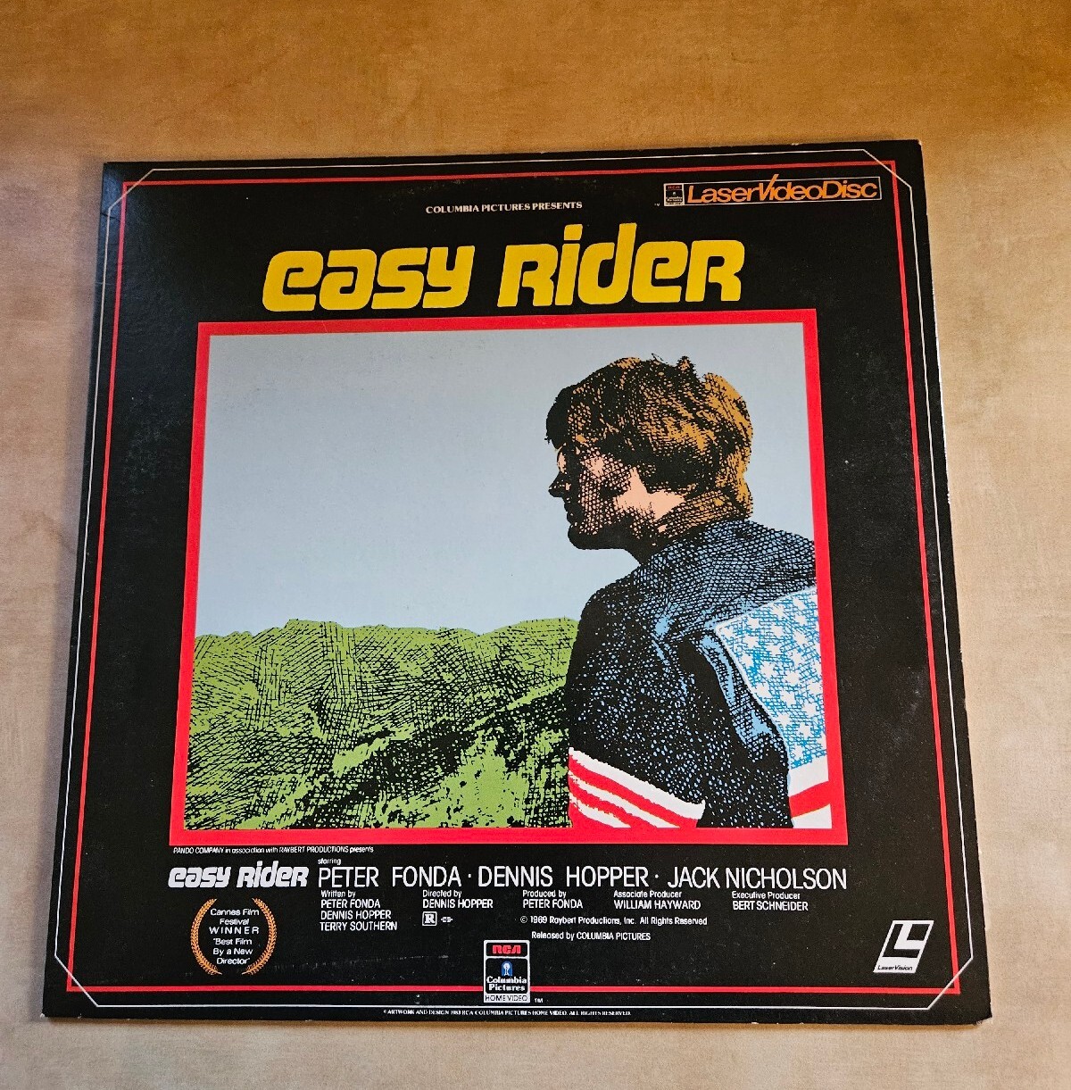 Easy Rider Laser Video Disc, Extended Play 1st Ed 1983 RCA Gold