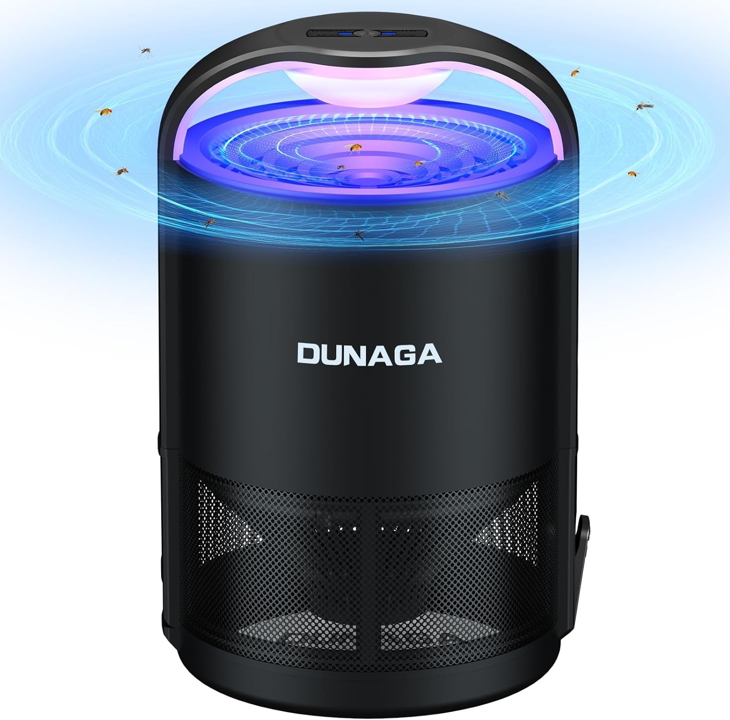 DUNAGA Zap T360 Pro Automatic Fruit Fly Trap Indoor - Black