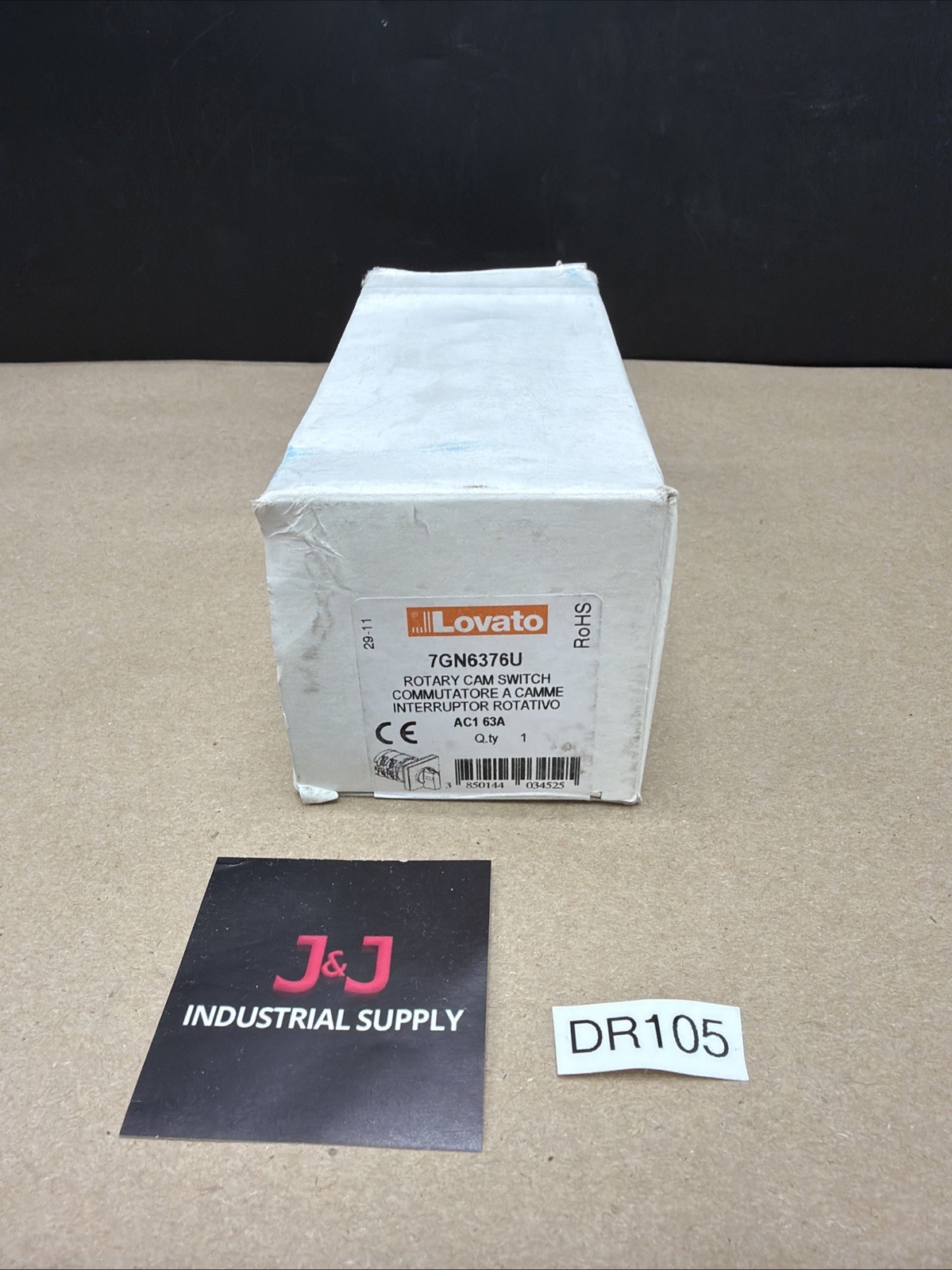 New Lovato 7GN6376U Rotary Cam Switch Warranty 🇺🇸