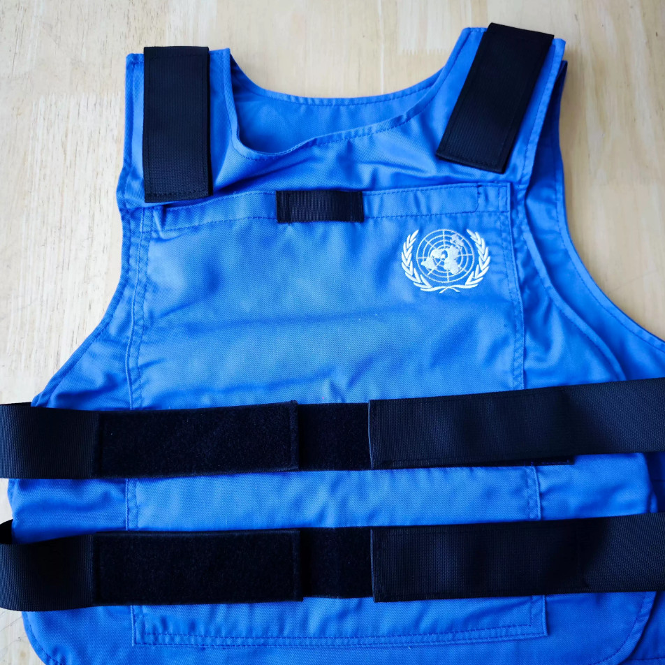 04B peacekeeping bulletproof vest, new UN blue tactical bulletproof vest