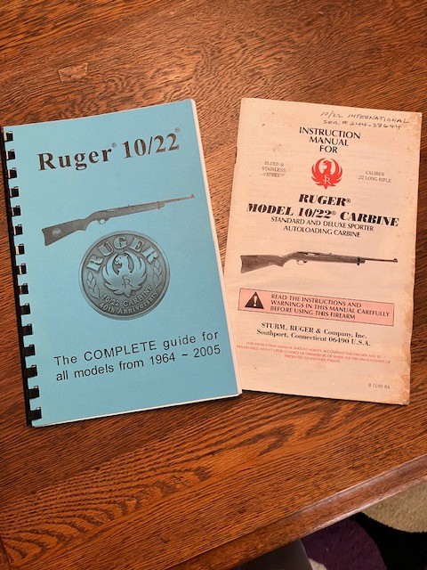 Ruger 10-22 Carbine Instruction Manual AND Complete Guide for Models 1964-2005