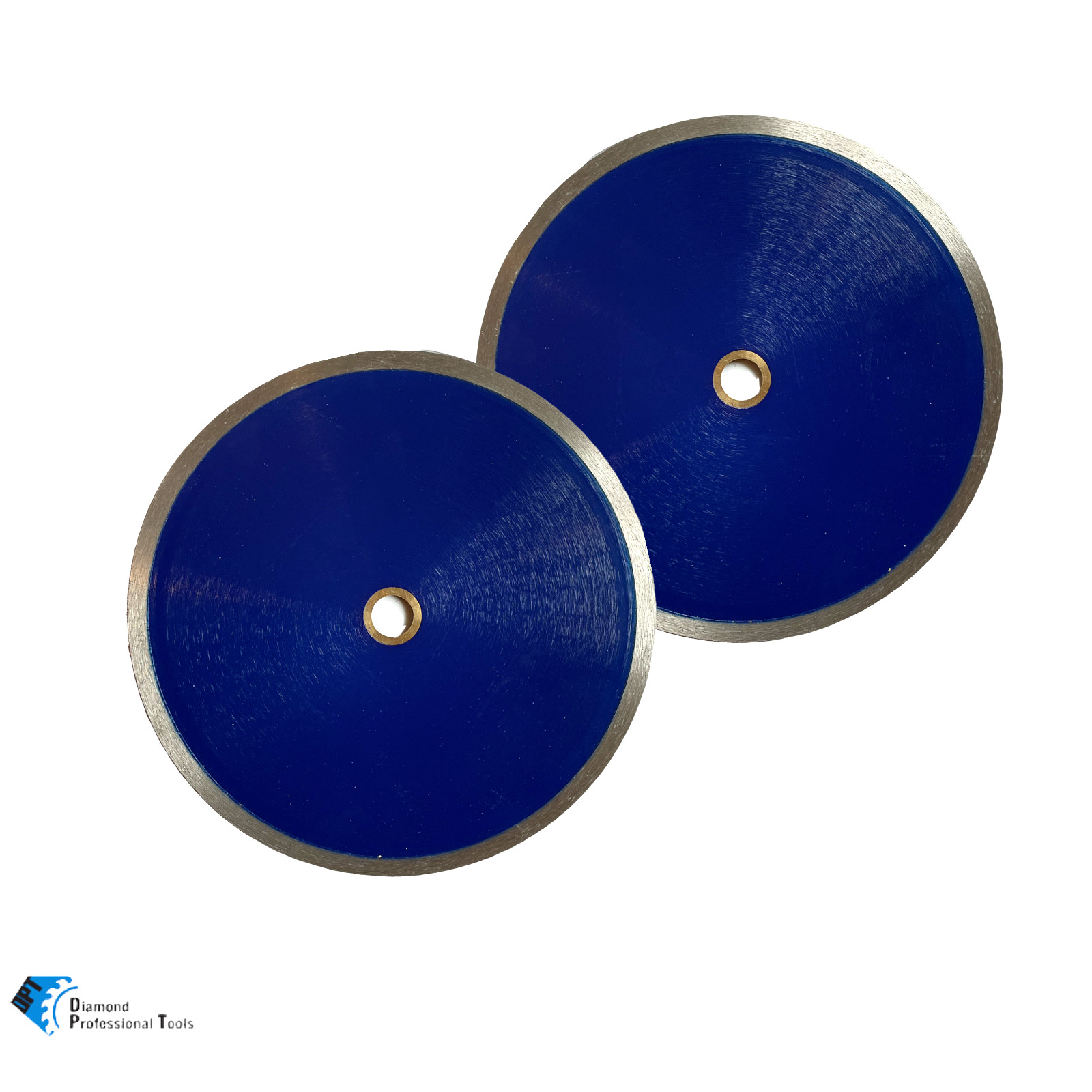 2PK 8'' Tile Saw Blade Continuous Rim for Cutting Tile Stone Concrete Porcelain