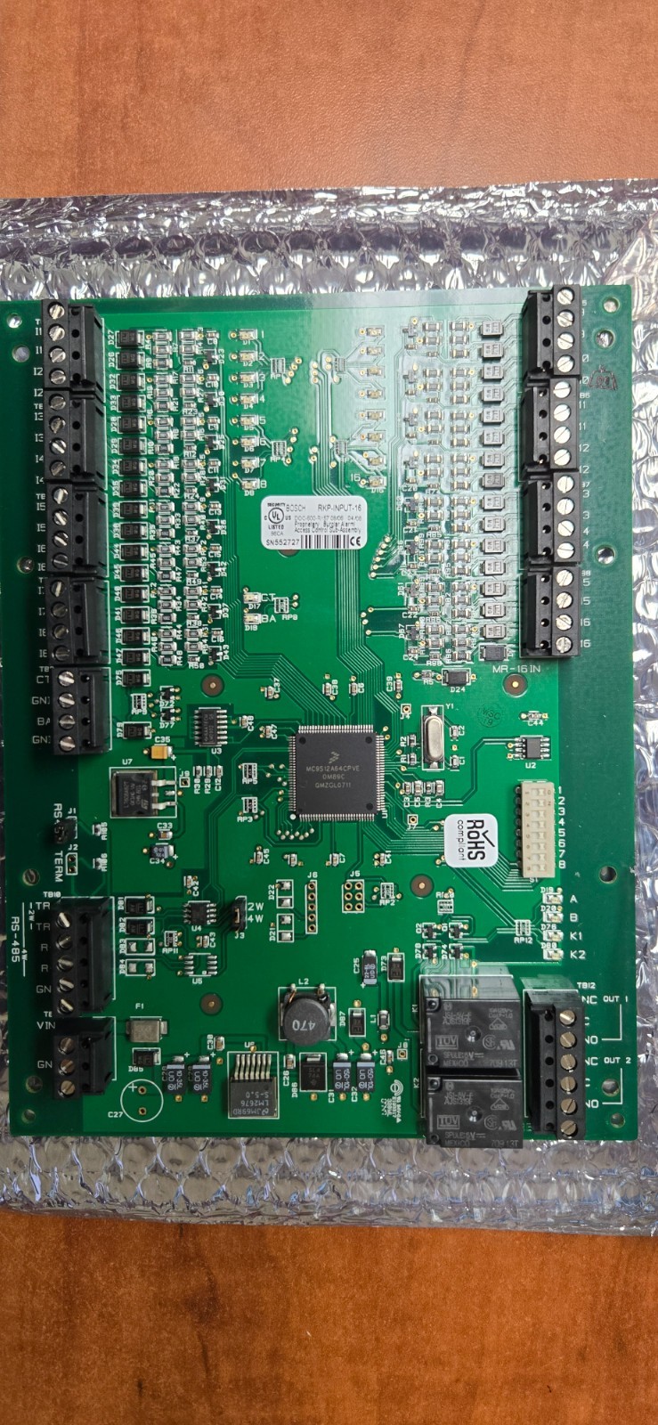 BOSCH RKP-INPUT-16 INPUT  MODULE BOARD 