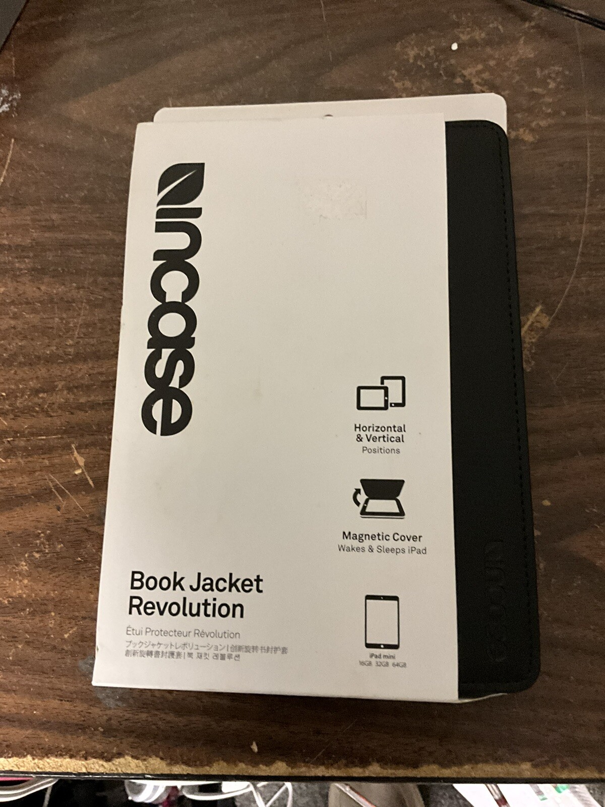 New INCASE Book Jacket Revolution For Apple IPAD MINI Black CL60480