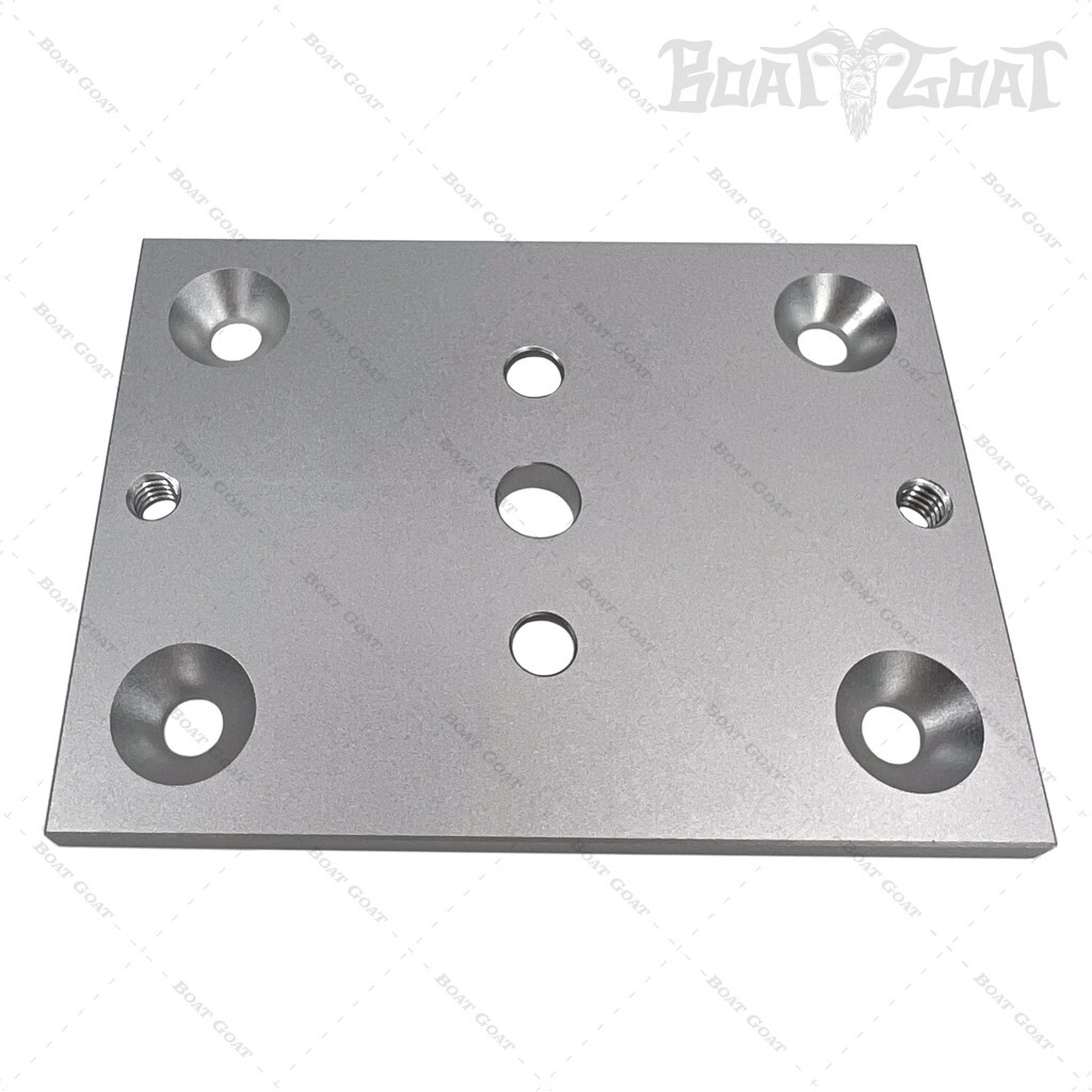 Cannon Downrigger Aluminum Square Base Plate - 3391930