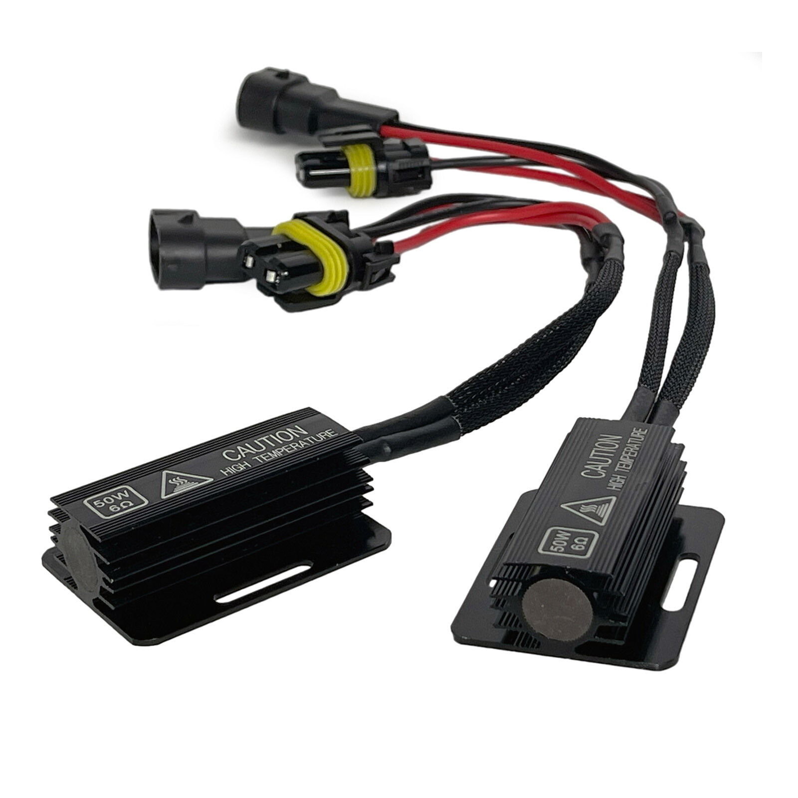 NEW Upgraded 9005 9006 9145 LED Resistor Kit 50W 6ohm Headlight Error Canceller