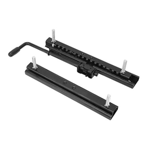 Seat Slider Track, 2PCS Seat Track Assembly Kit with Hardware, Adjustable Seat