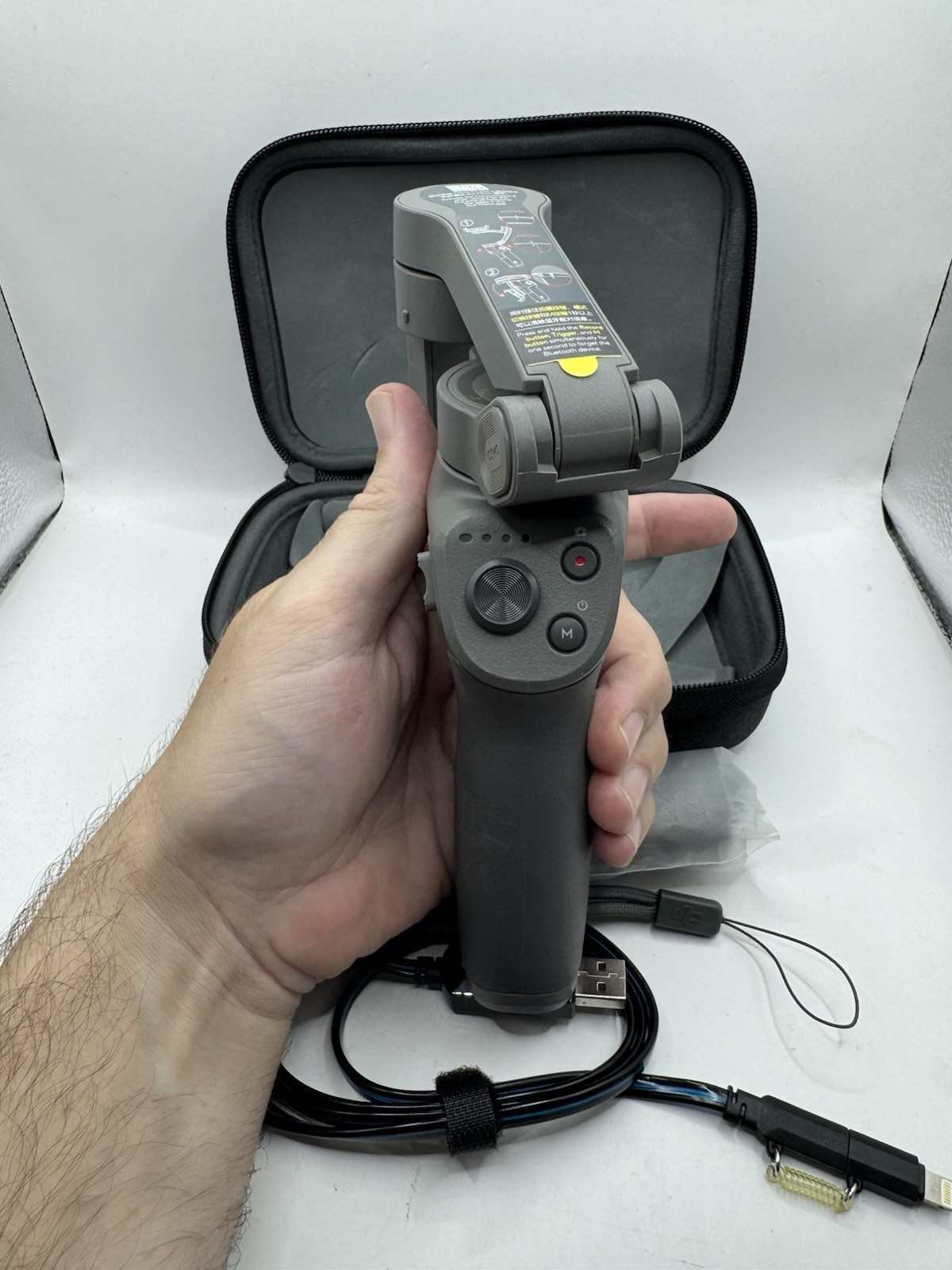 DJI Osmo Mobile 3 Foldable Smartphone Gimbal Stabilizer w/ Case & Accessories