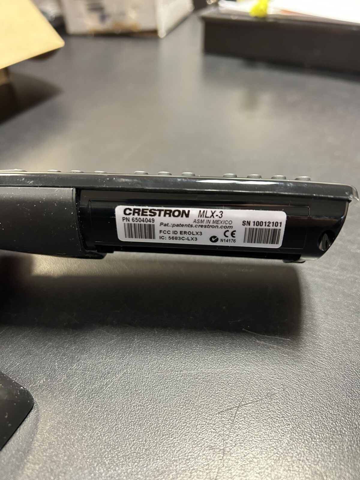 Crestron MLX-3 Remote