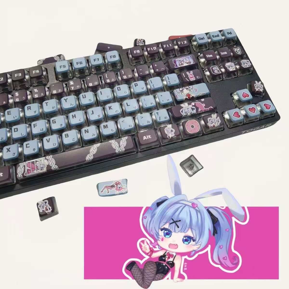 Anime 119pcs Keycaps Set For Mechanical Keyborad