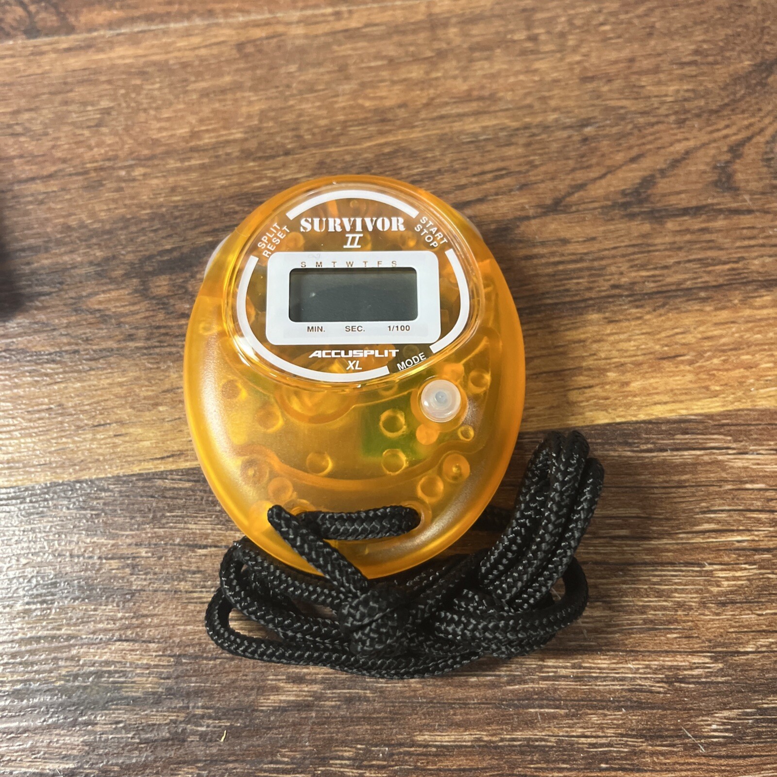 2 Orange Accusplit Survivor II Cumulative Split Stopwatches , S2XLTN