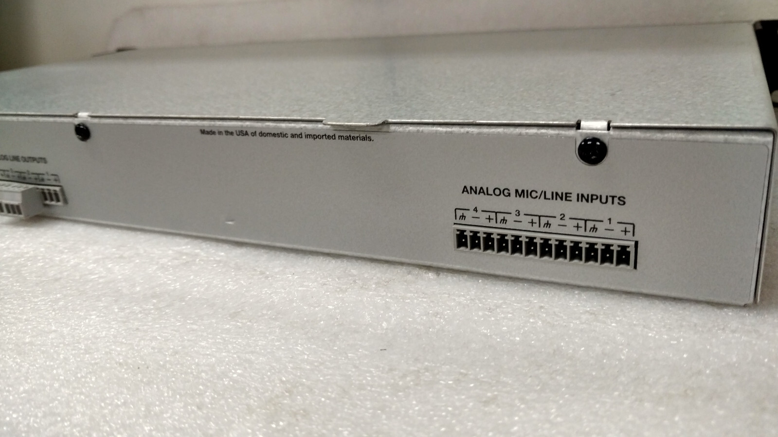 Symetrix Solus NX 4x4 Digital Signal Processor