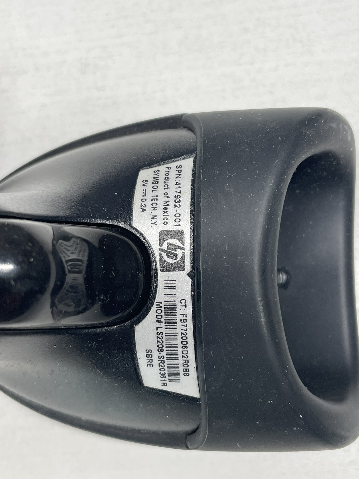 HP Symbol LS2208 USB Bar Code Scanner 417932-001 with Stand, Tested Condition