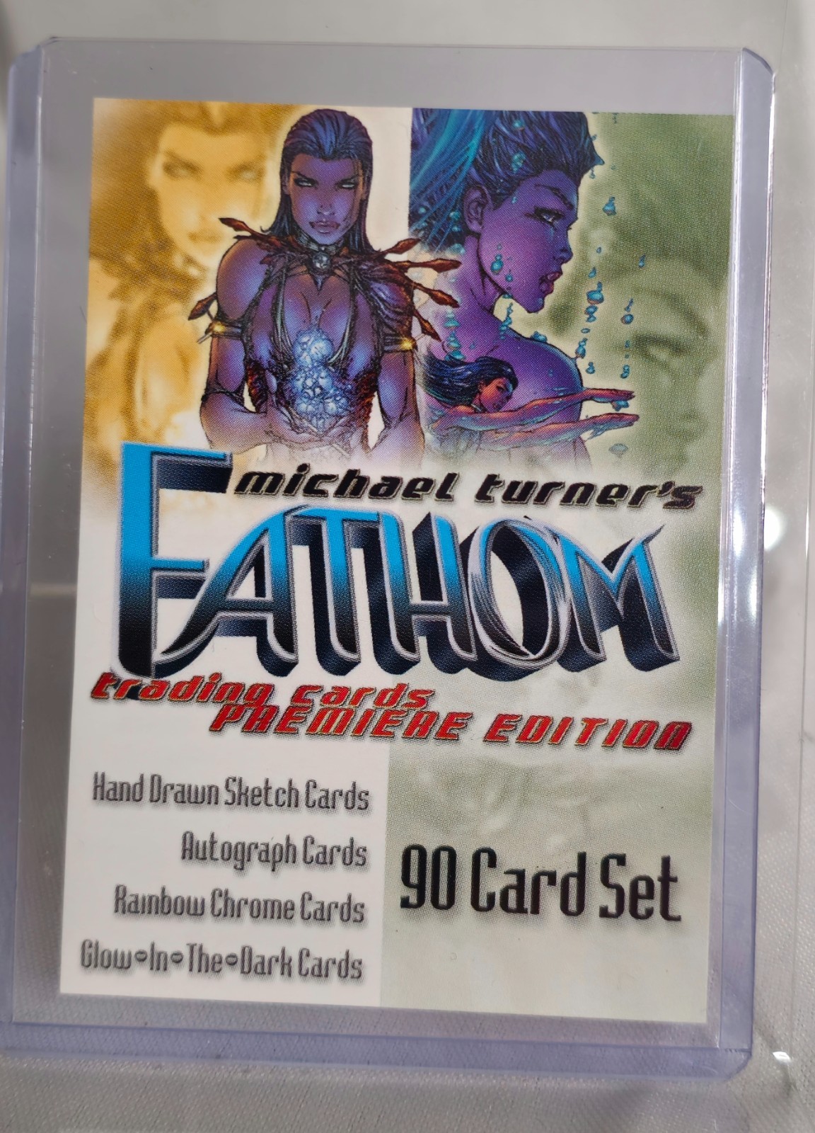 2001 Dynamic Forces Michael Turner's Fathom Trading Cards