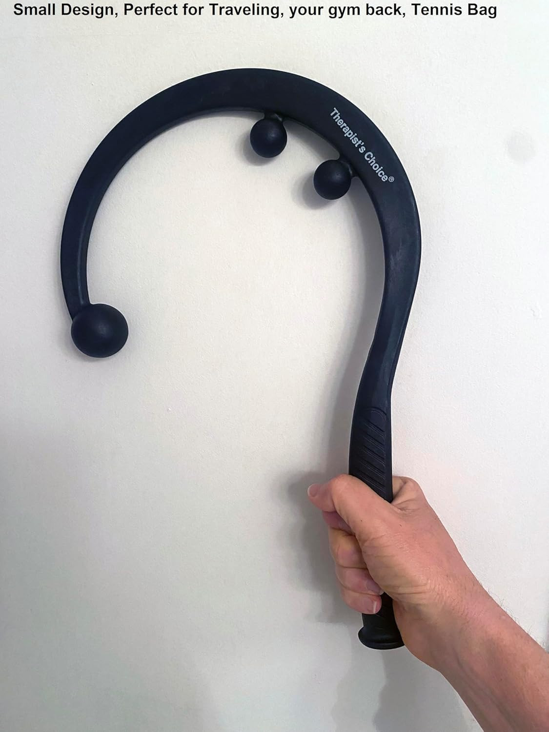 ® Travel Size Pressure Point Hook Cane, Back and Neck Massager for Trigger Point