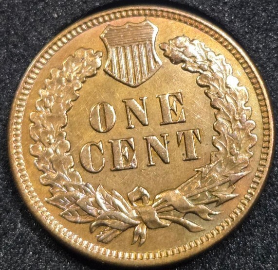1909 Indian Head Penny Lightly Circulated