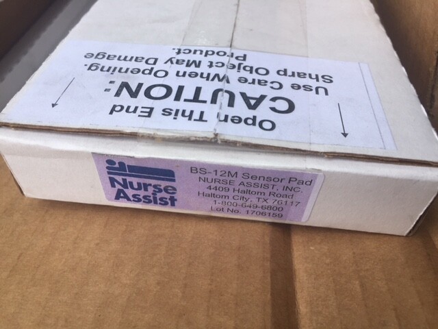Nurse Assist Sensor Pad Bed 12-Month BS-12M (NEW)