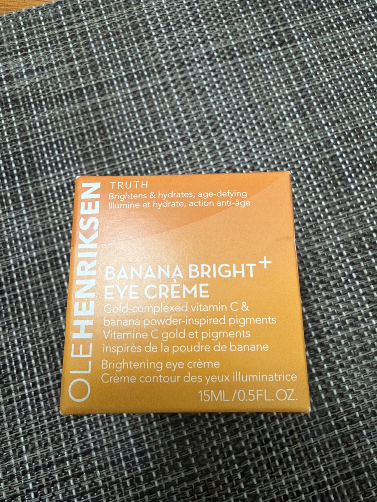 Ole Henriksen Banana Bright Eye Crème 15ML/ 0.5 FL. OZ. BRAND NEW FACTORY SEALED