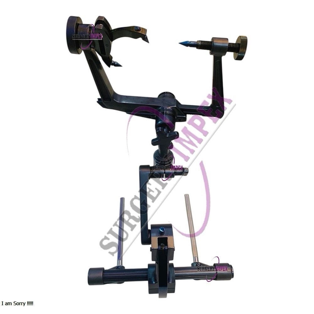 Mayfield Spine Surgery Table Adaptor with Skull Clamp Black Coating