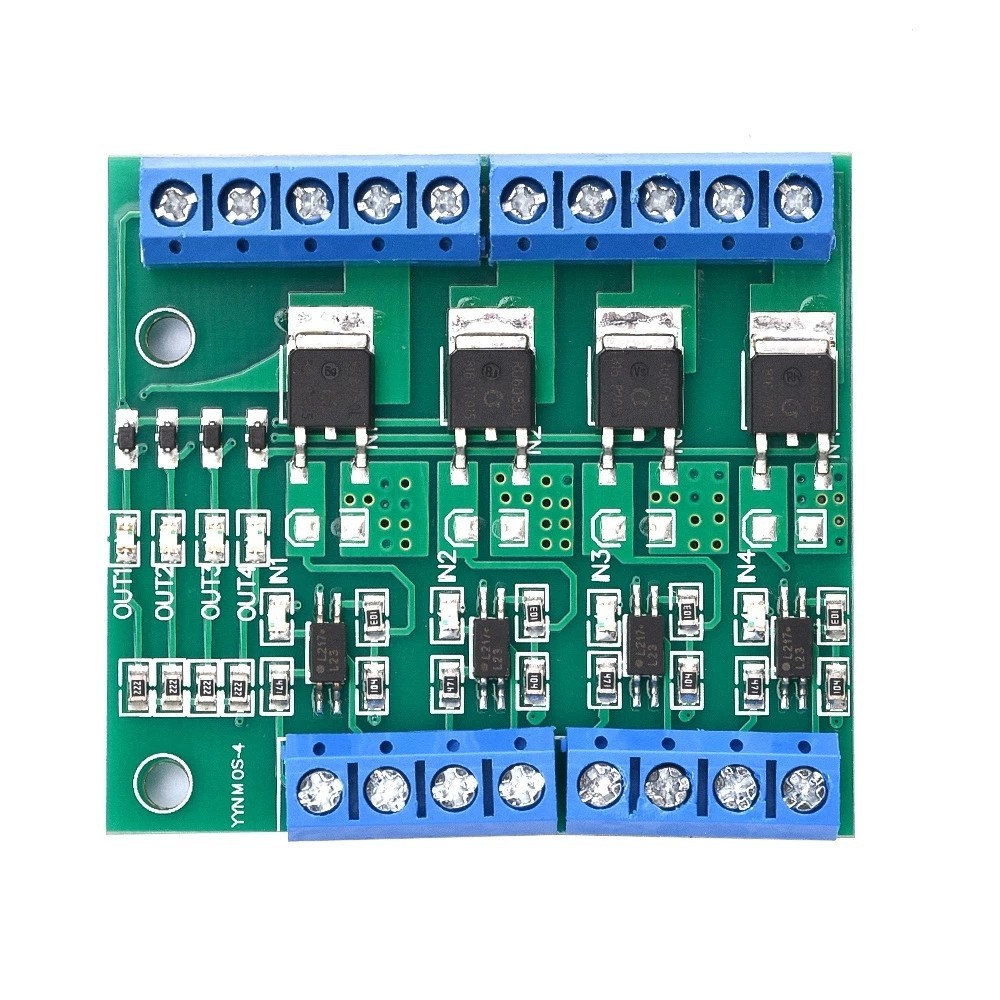 Amplifier Circuit Board 320V Input Digital Power Amplifier 4 Way Electrical MOS