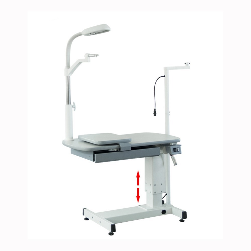 TECHTONGDA Optometry Ophthalmic Eyeglass Test Stand Combined Table 165Lbs Load