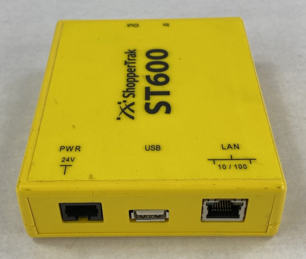 ShopperTrak ST600 Model H17200 Customer Counting Module Control