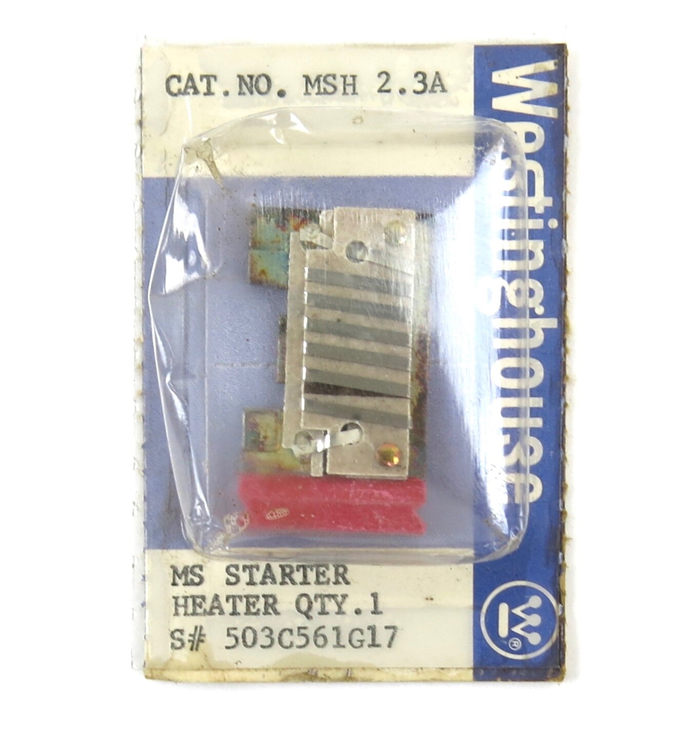 Westinghouse MSH 2.3A Overload Heater Element