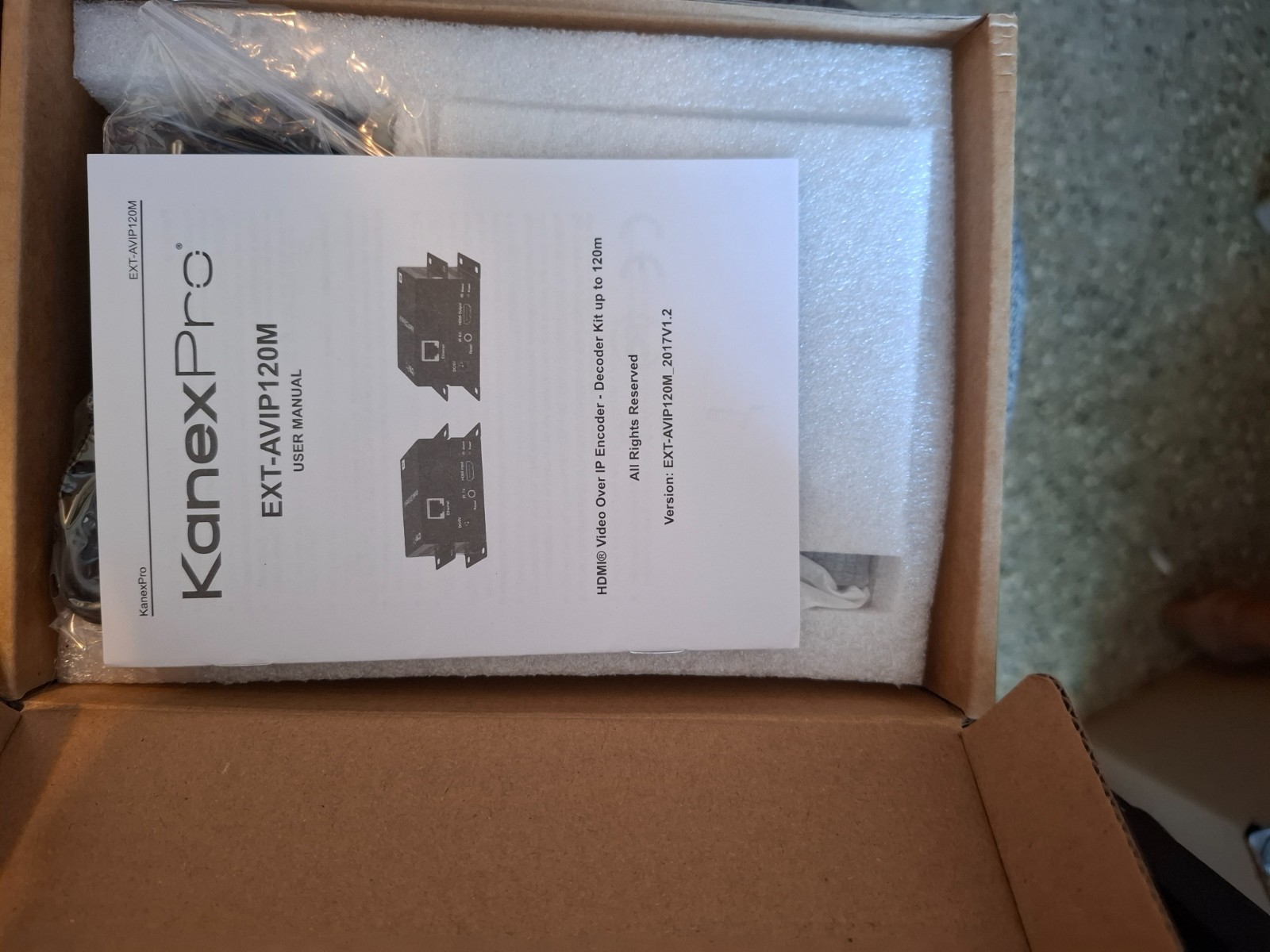 KanexPro NetworkAV™ HDMI over IP Encoder/Decoder Kit — 120M 1080p