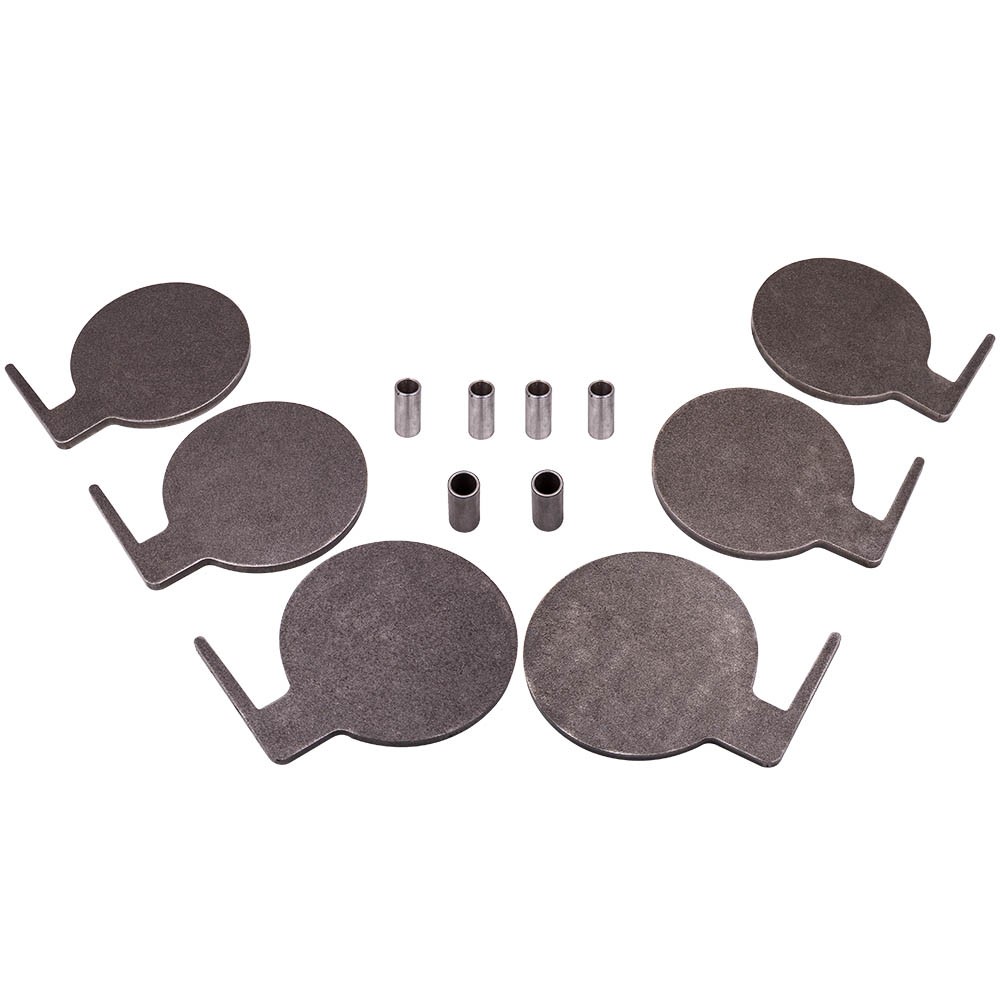 AR500 Steel Shooting Range Targets Dueling Trees Metal Paddles 6x 3/8" (10mm)
