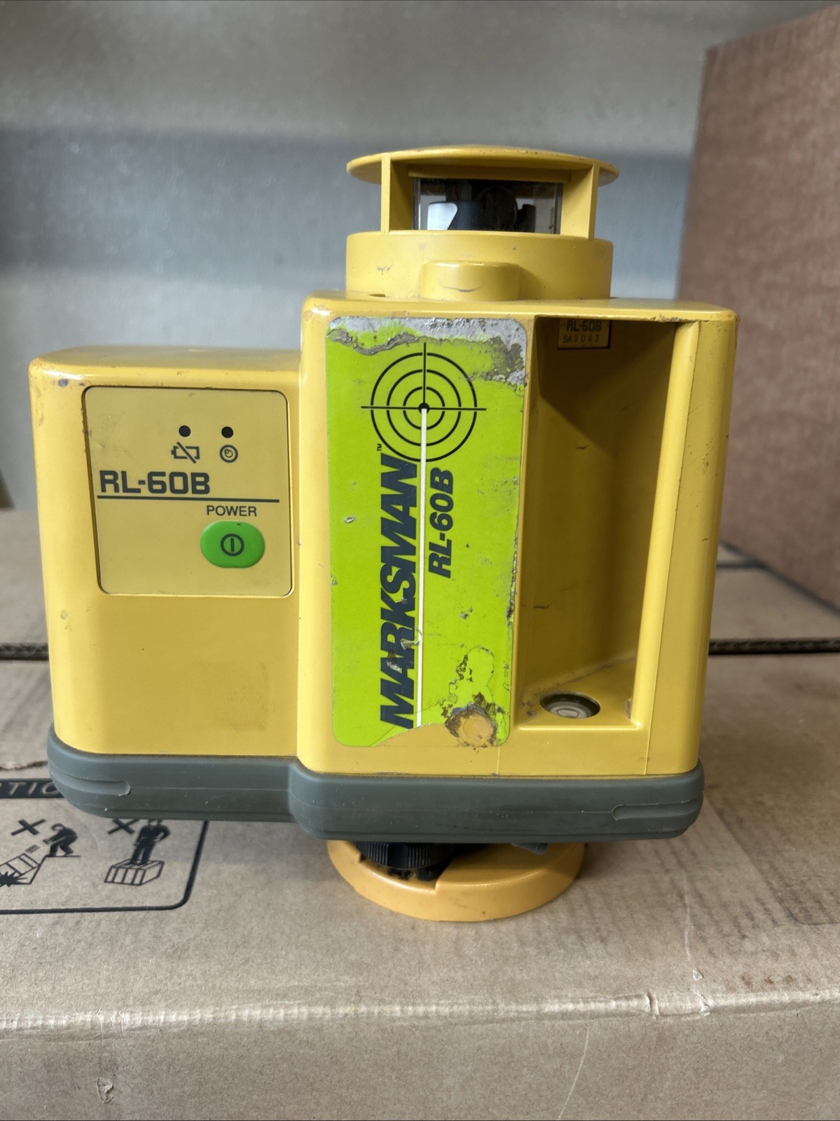 Topcon Marksman RL-60B Rotating Laser Level--Untested -b8