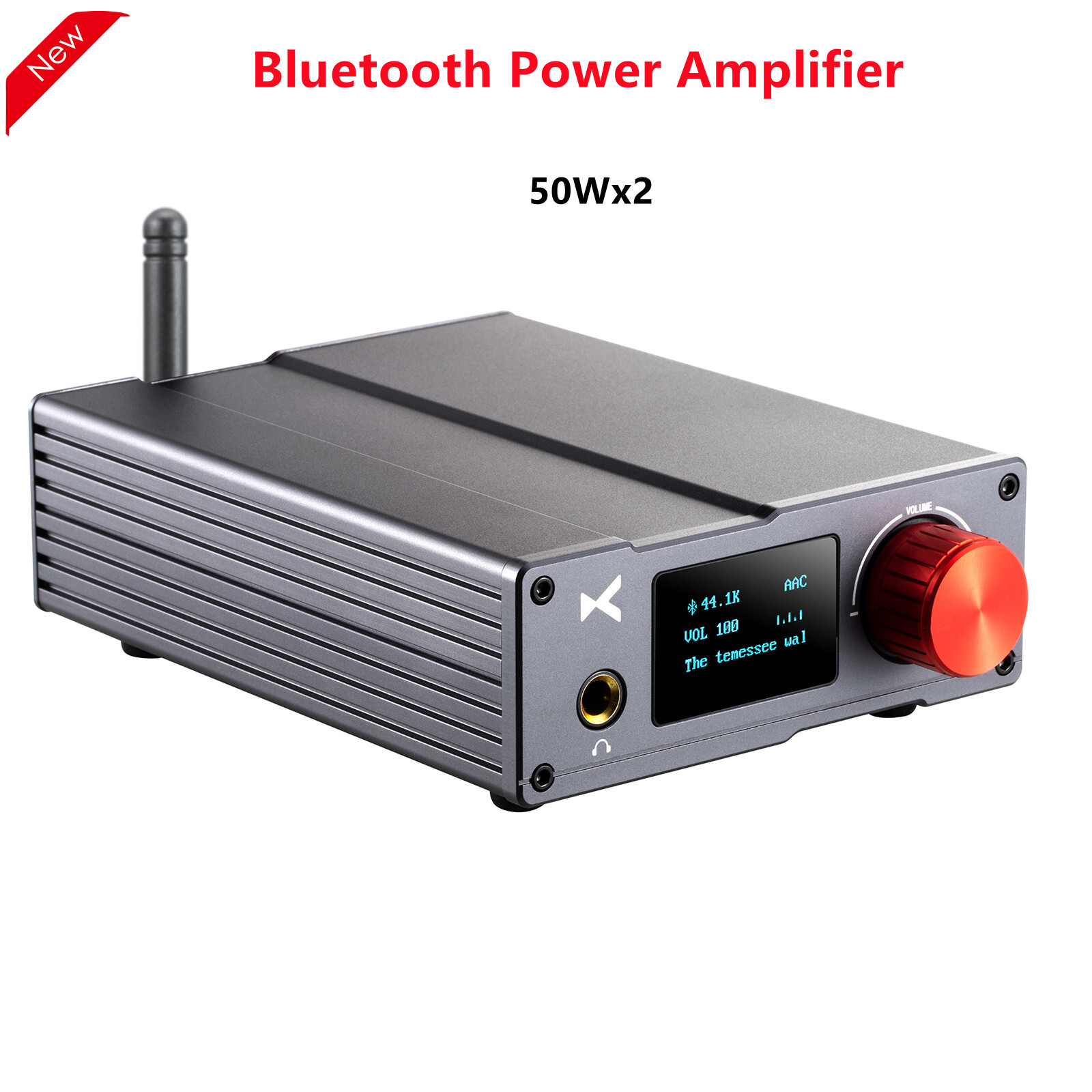 XDUOO DA-100 Bluetooth Power Amplifier 50Wx2 USB DAC Headphone Amp X24023