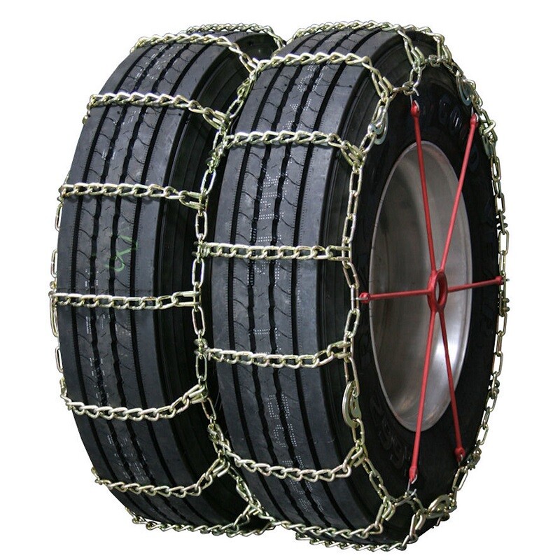 Long Mileage Alloy Dual 295/75-22.5 Truck Tire Chains