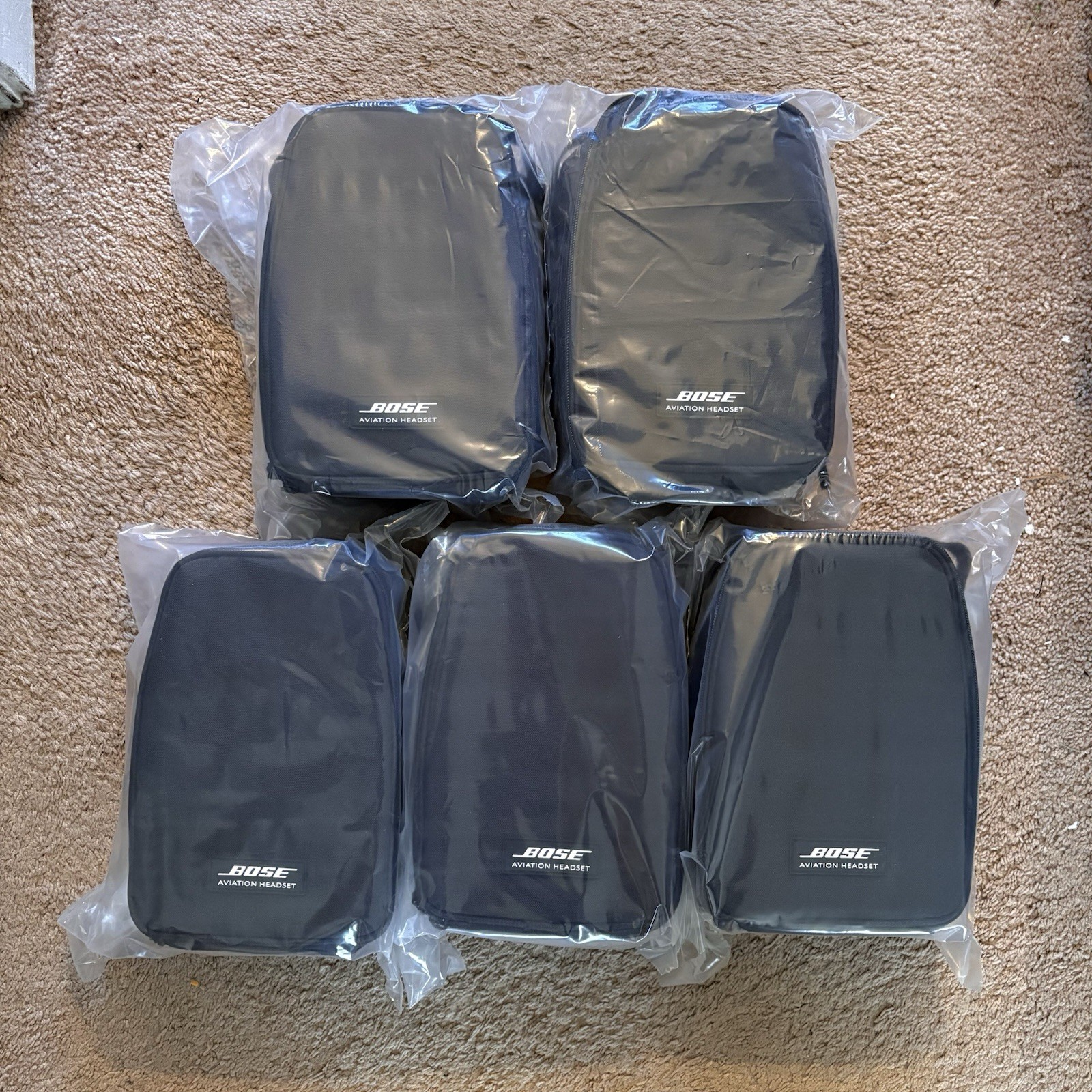 5x Brand New Bose A20 Headset Dual GA Plugs With Bluetooth