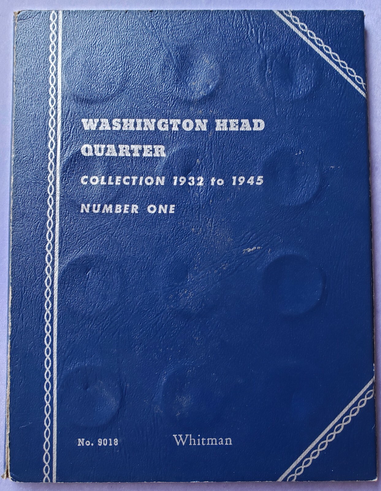 1932-1945 Washington Head Quarter Book -  FULL SET - 37 Coins