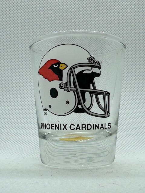 Phoenix Cardinals Clear Standard Shot Glass NFL