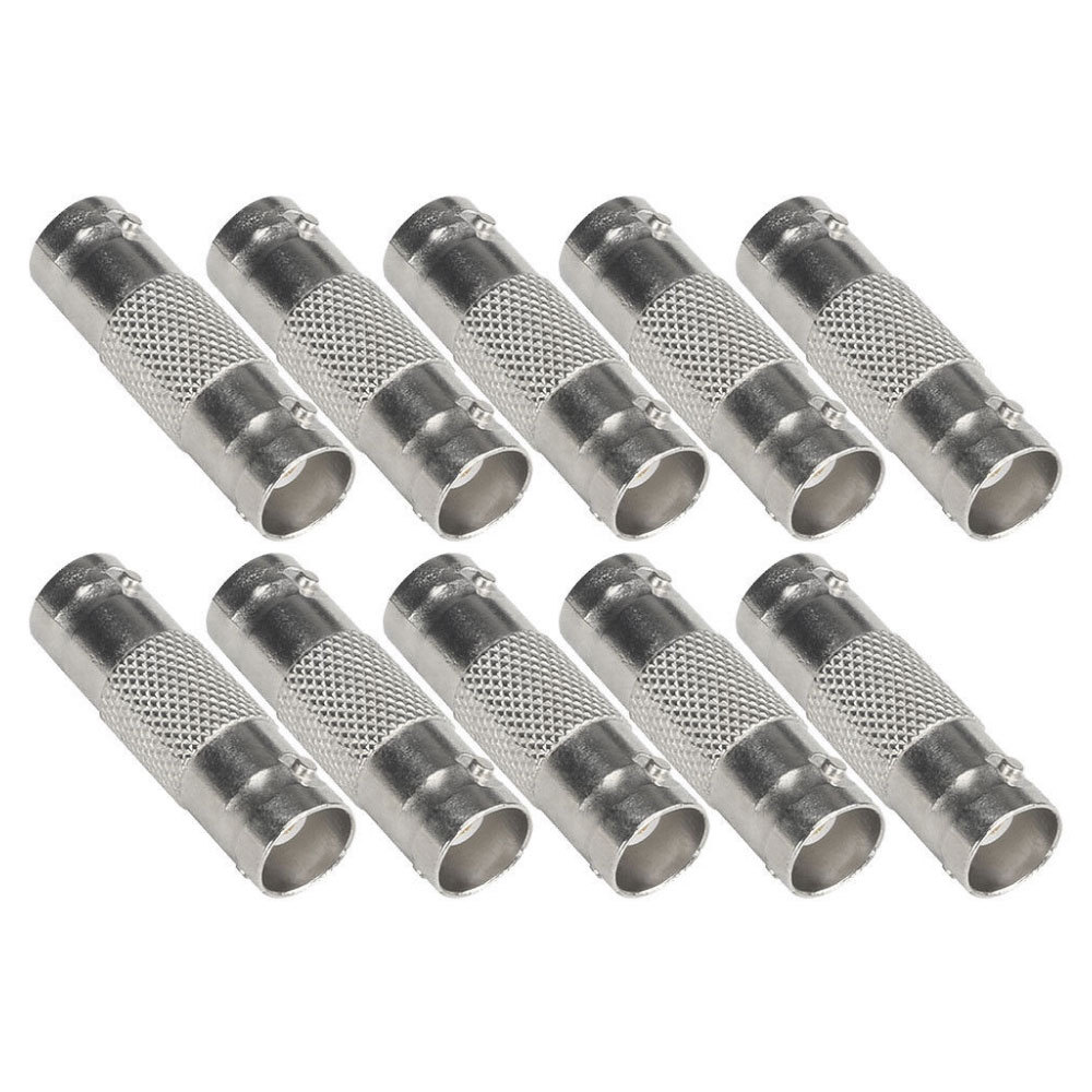 10pcs BNC Female To BNC Female Connector Couplers for Swann Night Owl Cameras