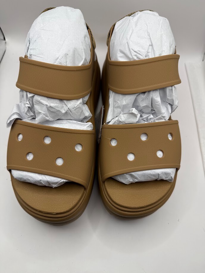 Crocs Soho Y-Strap Sandals Sepia 211755-2EY Size W9