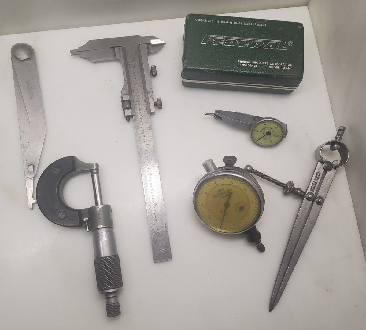 Machine Tools Gauges Measuring Devices Many Brand Names Machinist Lot VTG