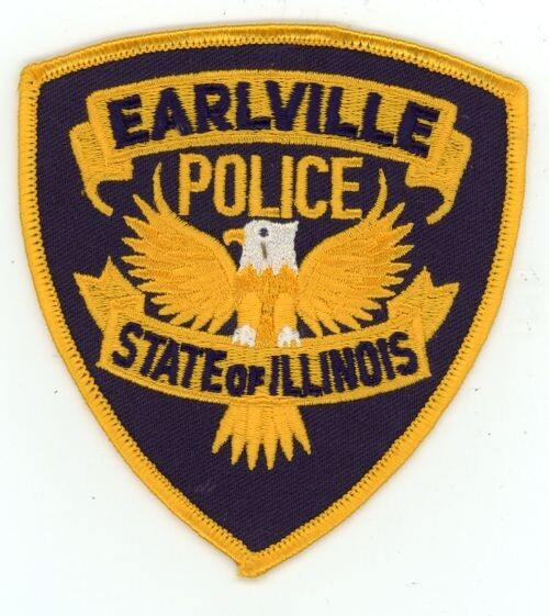 ILLINOIS IL EARLVILLE POLICE NICE SHOULDER PATCH SHERIFF