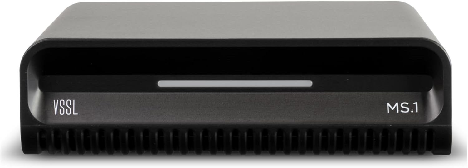 VSSL MS.1 AirPlay 2 Wireless Audio Streamer | Google Cast, Spotify Connect |