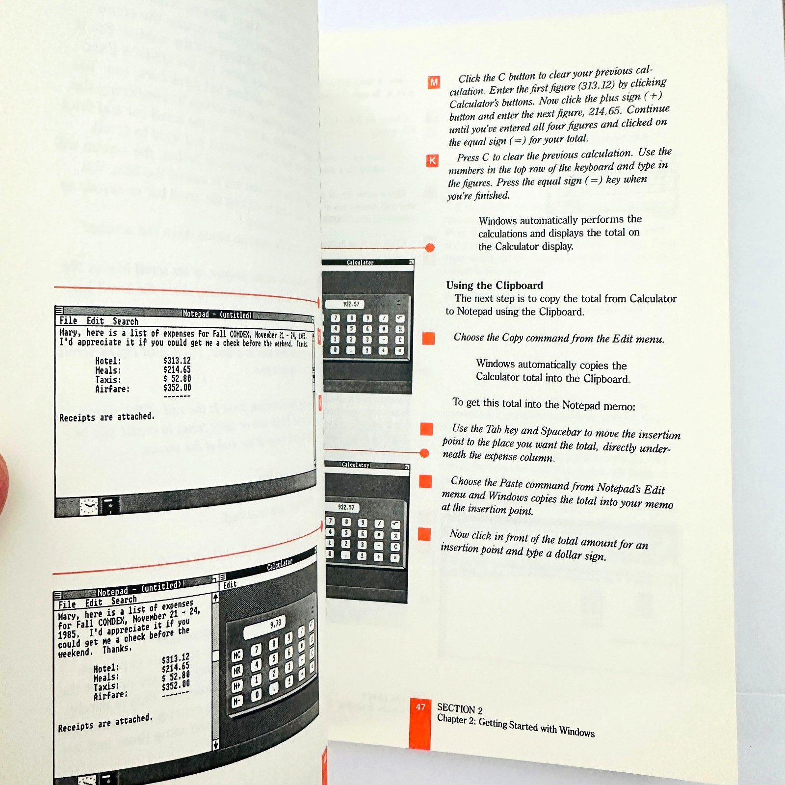 Windows 1.0 1986 Official Guide To Microsoft's Operating Environment 1st/1st