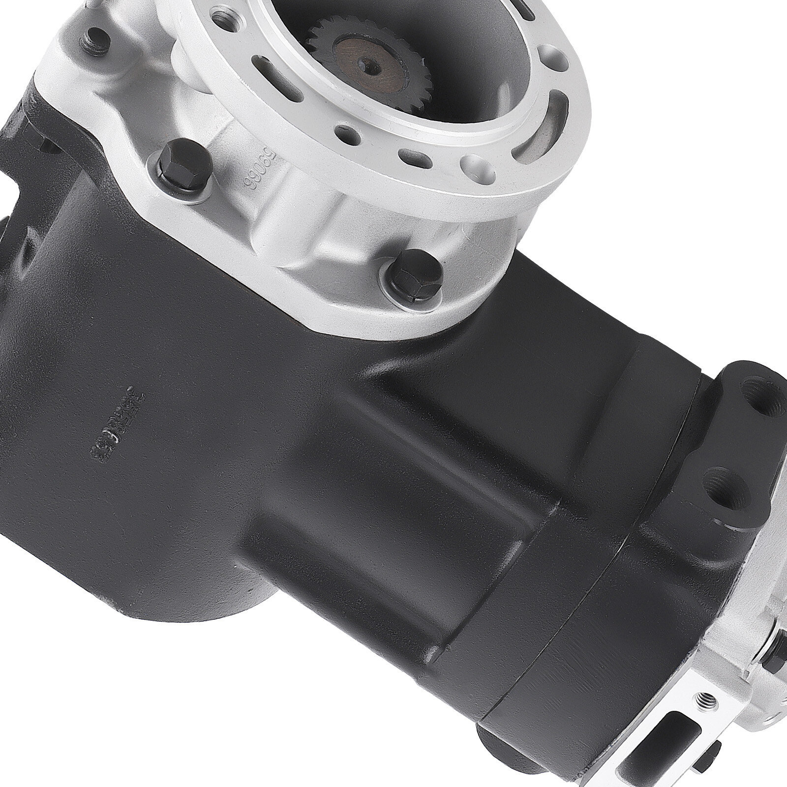 Black Air Brake Compressor for Cummins Engine N14/ N14 CELECT/ N14 CELECT PLUS