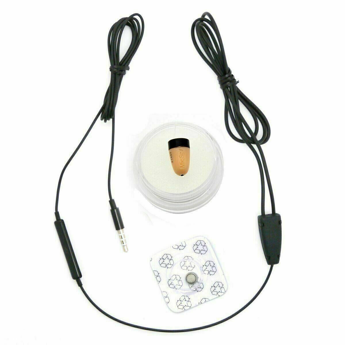 Spy Headset Mini Spy Headphones Micro Earphone 3.5mm Induction Loop A263