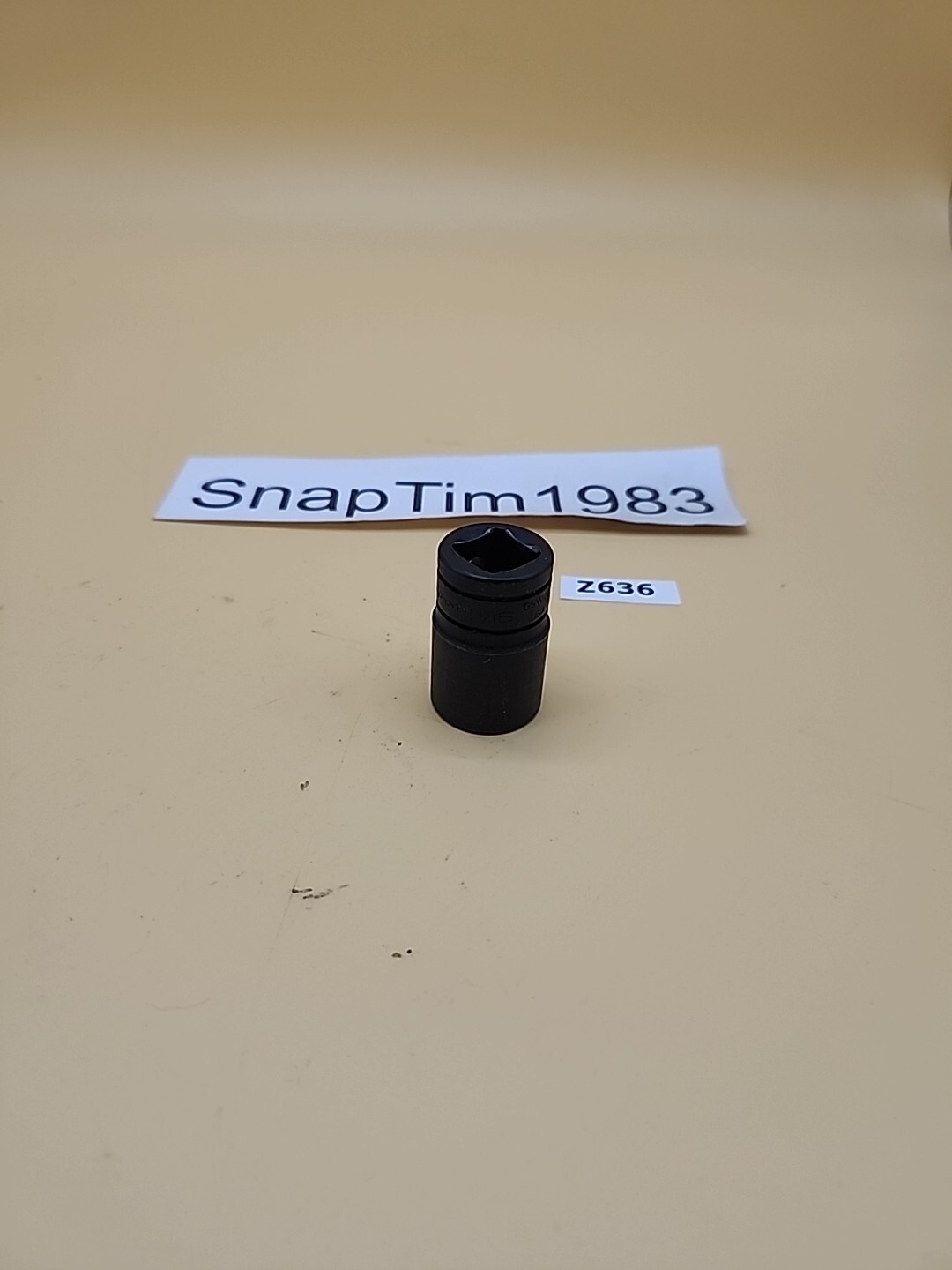 Snap-on Tools 11/16" 12 Point Shallow  Impact Socket 1/2" Drive GSW221 USA