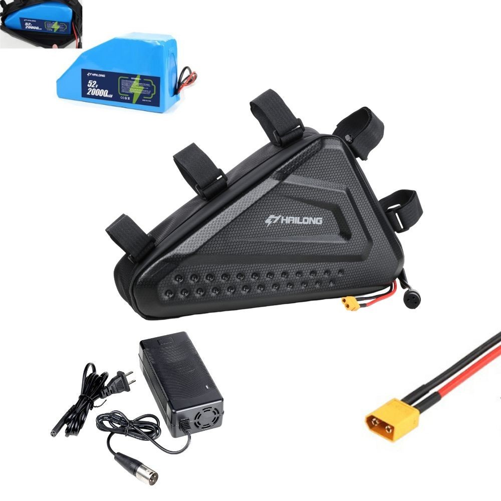 Triangle pack battery 52V 20AH Battery & Bag