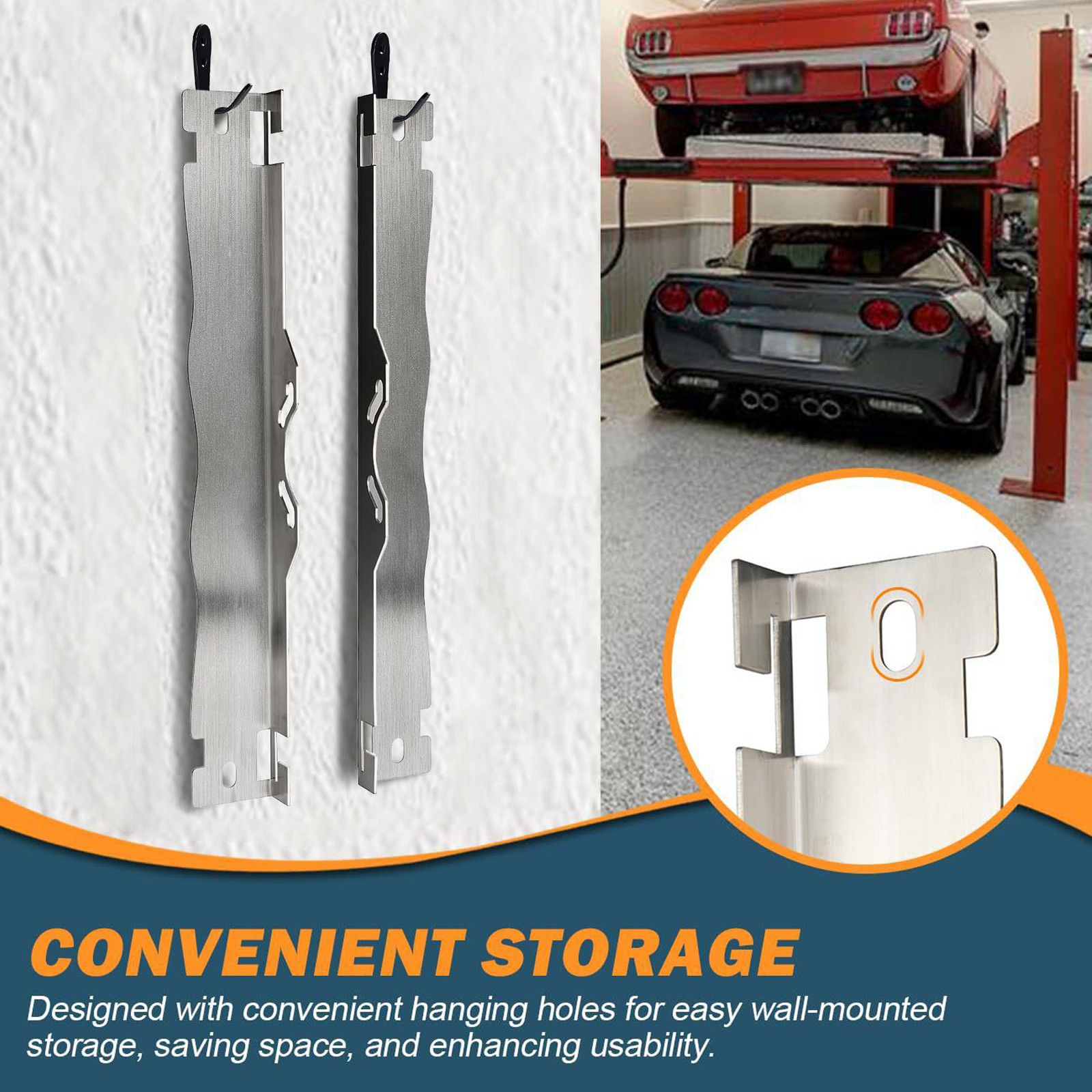 Heavy Duty Toe Alignment Tool Plates 2PCS Stainless Steel Wheel Alignment LBCM