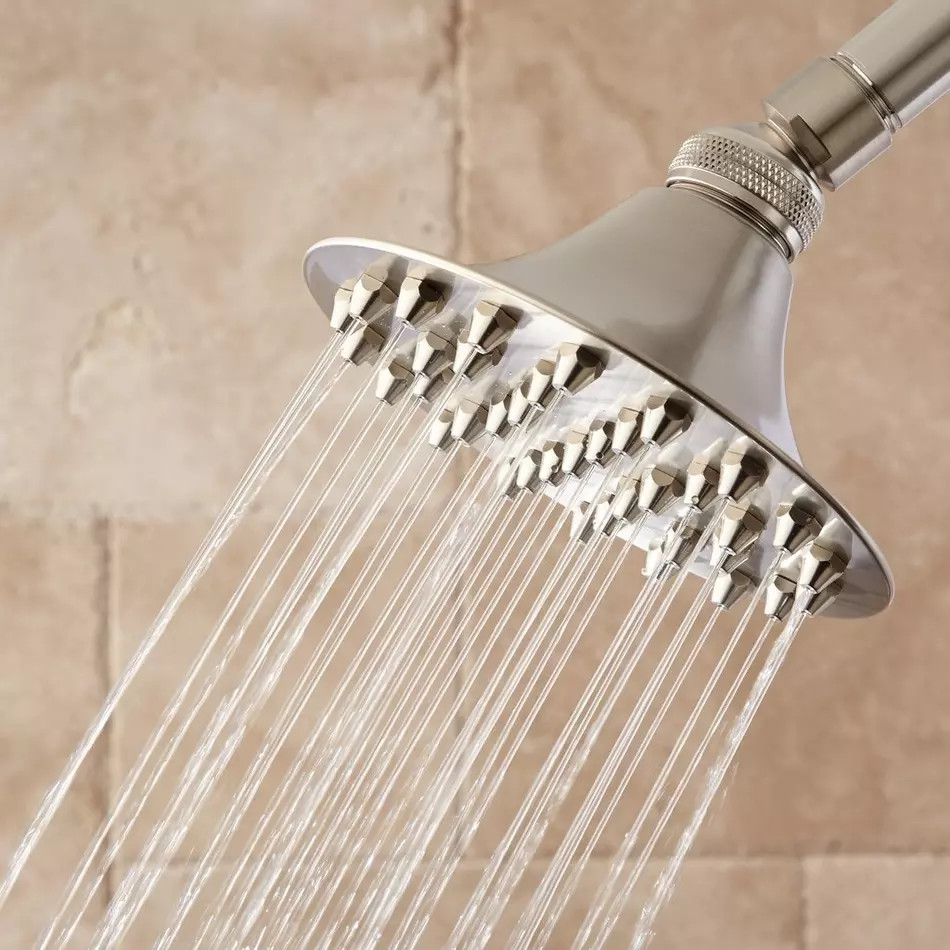 Cambridge Rainfall Nozzle Shower Head -Brushed Nickel